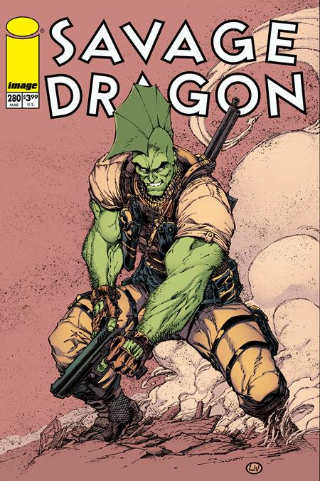 SAVAGE DRAGON #280 COVER C BRETT BOOTH & LIVESAY VARIANT (MR)