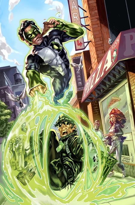 GREEN LANTERN #34 COVER D CHRIS CAMPANA CARD STOCK VARIANT