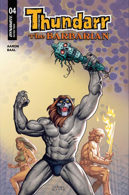 THUNDARR THE BARBARIAN #4 COVER D JOSEPH MICHAEL LINSNER VARIANT