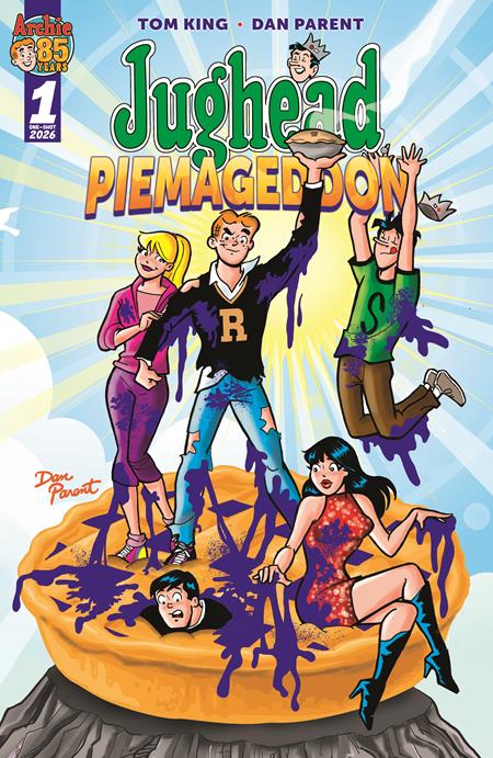 JUGHEAD PIEMAGEDDON (ONE SHOT) COVER A DAN PARENT