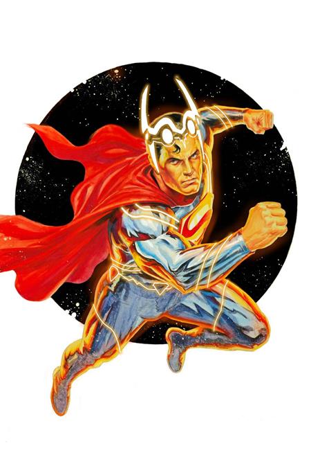 SUPERMAN ANNUAL YEAR ONE THOUSAND #1 (ONE SHOT) COVER C ARIEL OLIVETTI CARD STOCK VARIANT (DC K.O.)