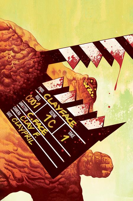 CLAYFACE CELEBRITY DIRT #1 (OF 6) COVER B MIKE DEL MUNDO CARD STOCK VARIANT