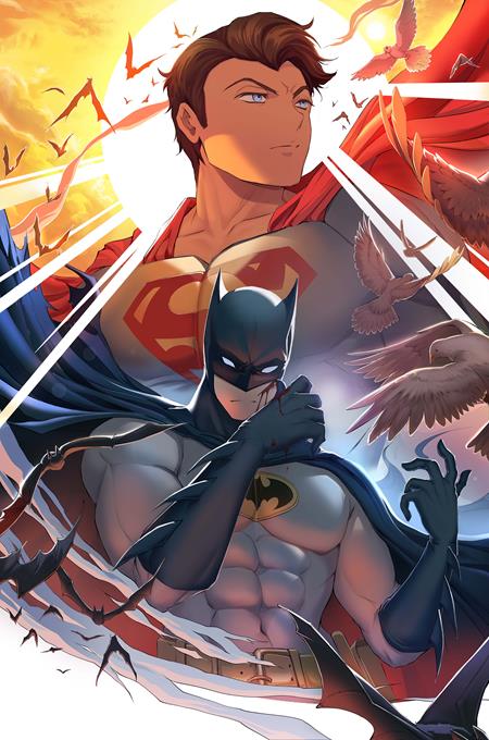 BATMAN SUPERMAN WORLDS FINEST #53 COVER B RACHTA LIN CARD STOCK VARIANT