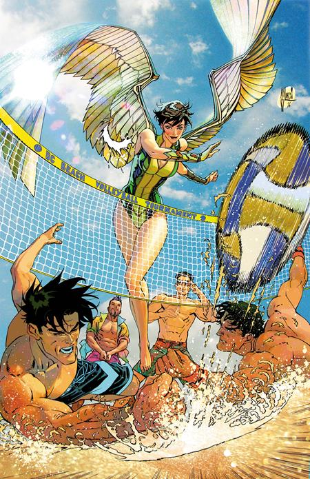 DCS HAWK-GIRL SUMMER #1 (ONE SHOT) COVER A GUILLEM MARCH