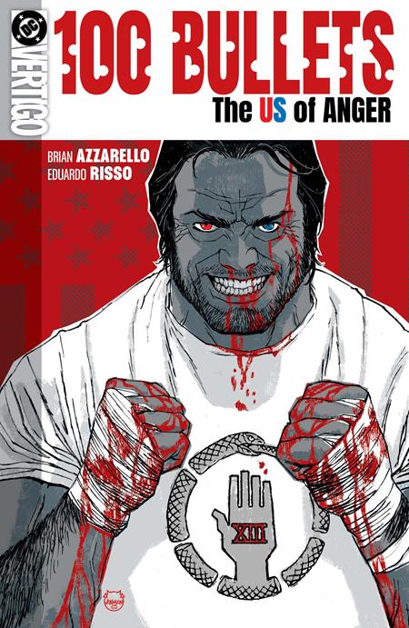 100 BULLETS THE US OF ANGER #1 (OF 8) COVER A DAVE JOHNSON (MR)