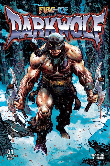 FIRE AND ICE DARKWOLF #1 COVER A DAN PANOSIAN