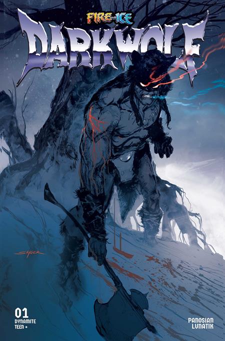 FIRE AND ICE DARKWOLF #1 COVER D STUART SAYGER VARIANT