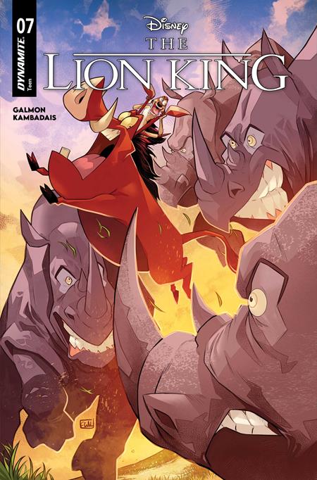 LION KING #7 COVER A EDWIN GALMON