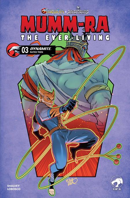 MUMM-RA THE EVER LIVING #4 COVER D ERICA D'URSO VARIANT