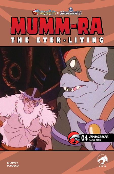 MUMM-RA THE EVER LIVING #4 COVER E ANIMATION ART VARIANT