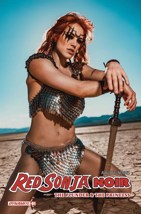 RED SONJA NOIR THE PLUNDER AND THE PRINCESS #1 (ONE SHOT) COVER C COSPLAY MOLLY STEWART VARIANT