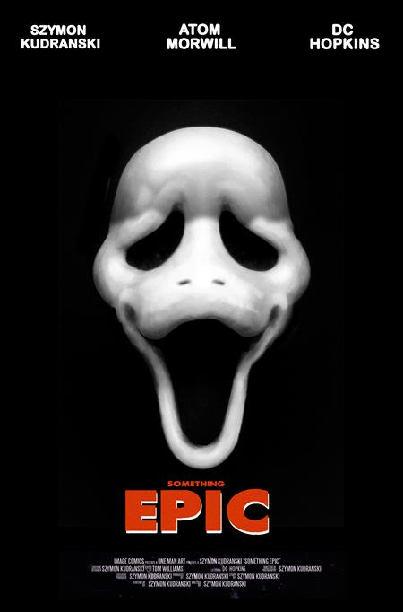 SOMETHING EPIC #13 COVER E SZYMON KUDRANSKI SCREAM HOMAGE VARIANT