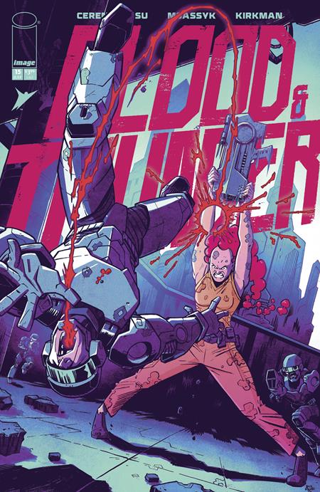 BLOOD & THUNDER #15 COVER B NICK ROCHE & JOSH BURCHAM VARIANT (MR)