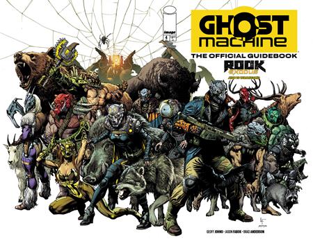 GHOST MACHINE THE OFFICIAL GUIDEBOOK #4 (OF 5) COVER A GARY FRANK & BRAD ANDERSON WRAPAROUND