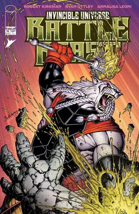 INVINCIBLE UNIVERSE BATTLE BEAST #11 COVER B MARK BAGLEY & RICHARD ISANOVE VARIANT