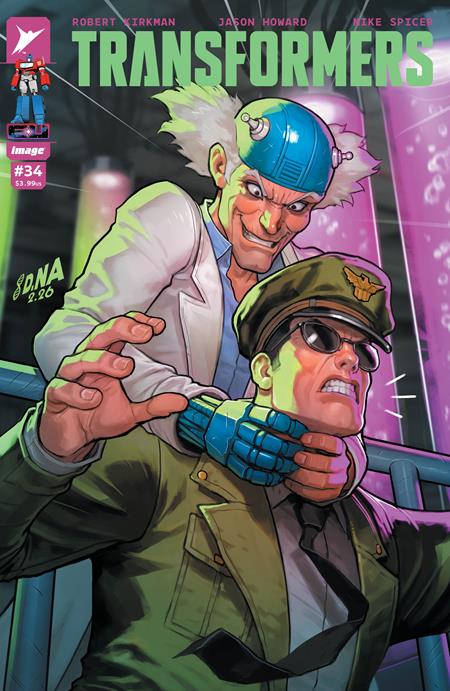 TRANSFORMERS #34 COVER A DAVID NAKAYAMA