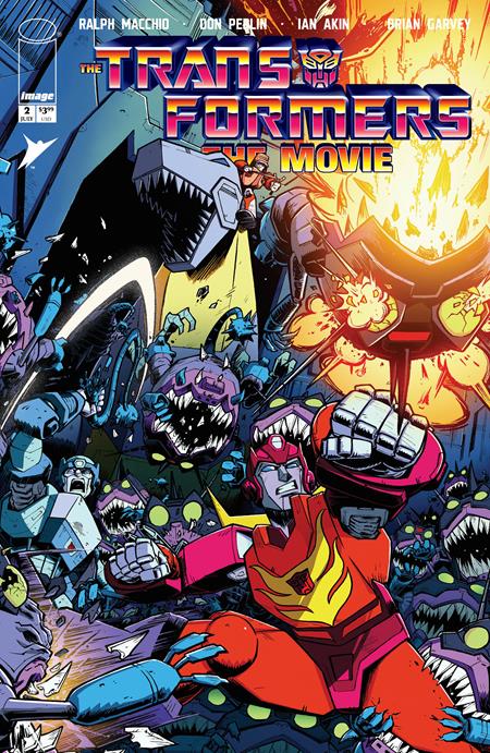 TRANSFORMERS THE MOVIE 40TH ANNIVERSARY EDITION #2 (OF 3) COVER A NICK ROCHE & JOSH BURCHAM