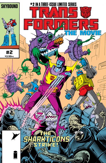 TRANSFORMERS THE MOVIE 40TH ANNIVERSARY EDITION #2 (OF 3) COVER B DON PERLIN & IAN AKIN & BRIAN GARVEY VARIANT