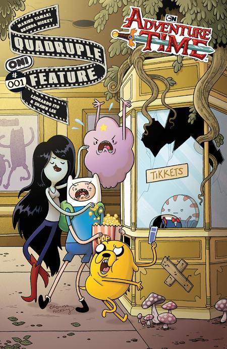 ADVENTURE TIME QUADRUPLE FEATURE #1 (OF 4) COVER A BRENDA HICKEY