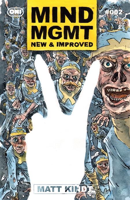 MIND MGMT NEW & IMPROVED #2 COVER B JASPER JUBENVILL VARIANT