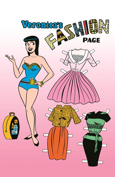 ARCHIE COMICS 85TH ANNIVERSARY PRESENTS BETTY & VERONICA FASHION PAGES (ONE-SHOT) COVER F DAN DECARLO RED FOIL VERONICA PIN-UP VARIANT