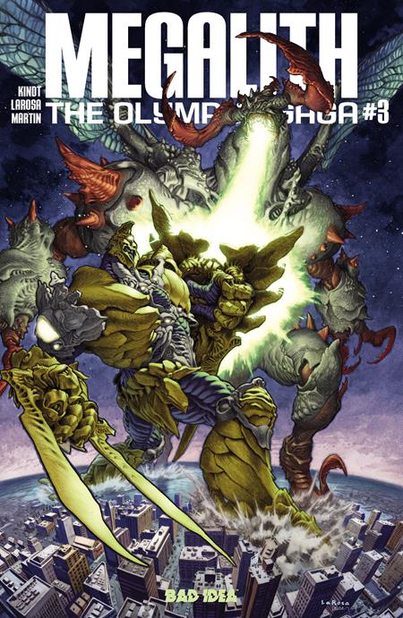 OLYMPUS SAGA MEGALITH #3 (OF 4) COVER A LEWIS LAROSA)