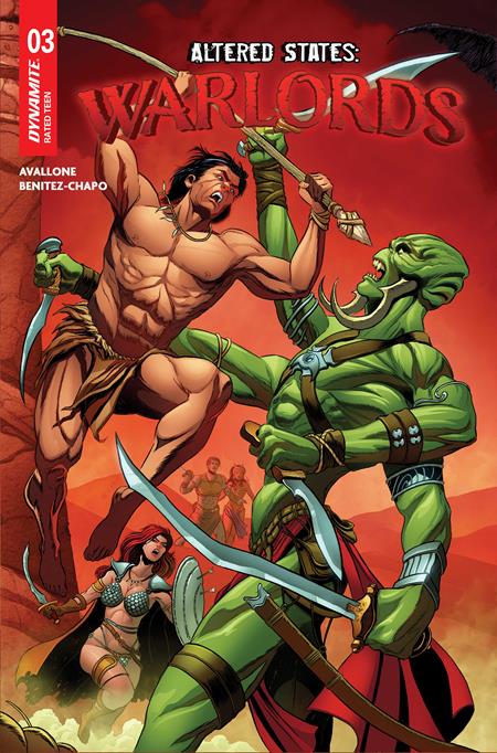 ALTERED STATES WARLORDS #3 COVER C MARIANO BENITEZ CHAPO VARIANT