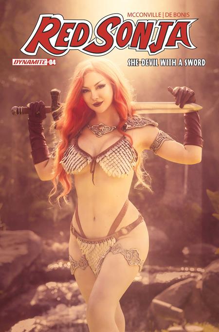 RED SONJA SHE DEVIL WITH A SWORD #4 COVER E COSPLAY ASHLYNNE DAE VARIANT