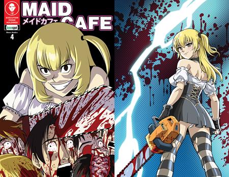 MAID CAFE #4 COVER B REMY EISU MOKHTAR & WILSON GANDOLPHO FLIP COVER VARIAANT
