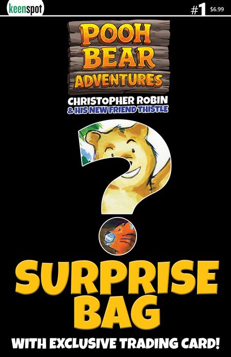 POOH BEAR ADVENTURES CHRISTOPHER ROBIN & HIS NEW FRIEND THISTLE #1 (ONE SHOT) COVER D SURPRISE COVER BAGGED WITH TRADING CARD VARIANT