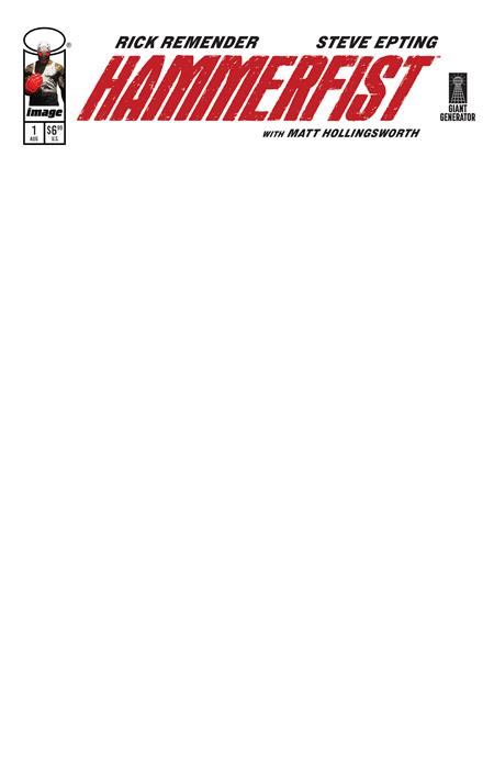 HAMMERFIST #1 COVER D BLANK SKETCH VARIANT (MR)