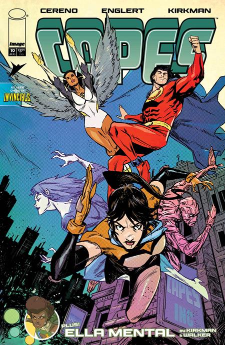 INVINCIBLE UNIVERSE CAPES #10 COVER E SANFORD GREENE CONNECTING VARIANT