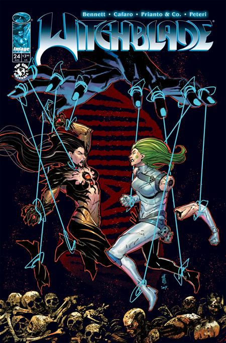 WITCHBLADE #24 COVER A GIUSEPPE CAFARO & ARIF PRIANTO