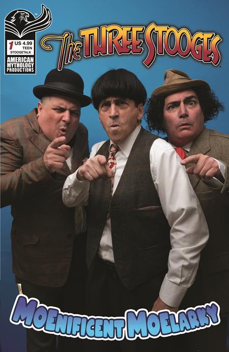 THREE STOOGES MAGNIFICENT MOELARKY #1 COVER D STOOGETALK PHOTO VARIANT