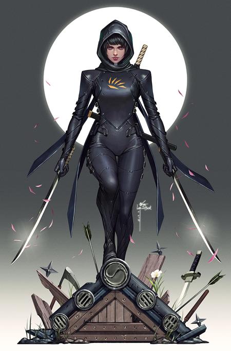 ABSOLUTE CASSANDRA CAIN THE SHADOWS HAND #1 (ONE SHOT) COVER C INHYUK LEE CARD STOCK VARIANT