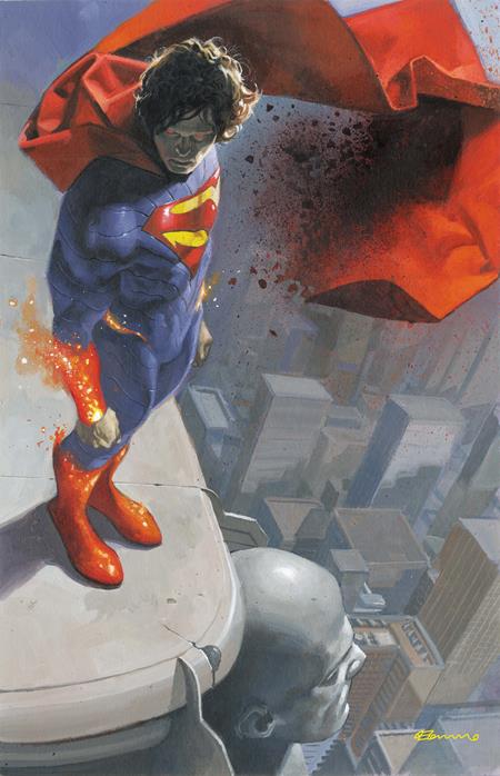 ABSOLUTE SUPERMAN #23 COVER D FABRIZIO DE TOMMASO CARD STOCK VARIANT