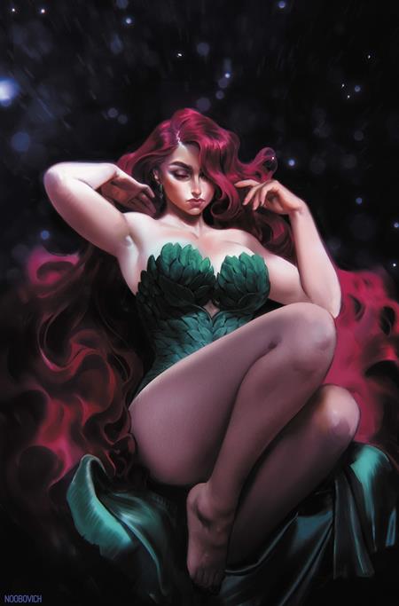 POISON IVY #48 COVER B NOOBOVICH CARD STOCK VARIANT (BATMAN BAD SEEDS)