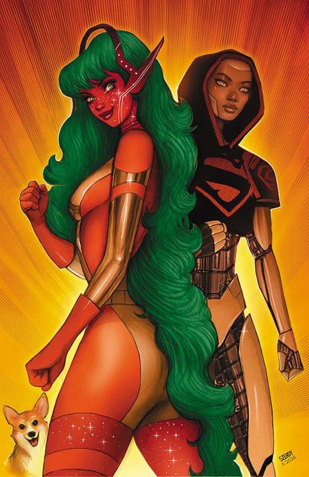 JUSTICE LEAGUE UNLIMITED #23 COVER C NATHAN SZERDY CARD STOCK VARIANT