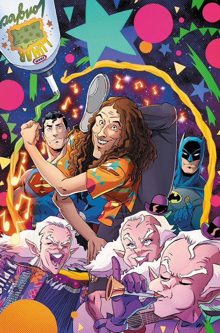 BATMAN SUPERMAN WEIRD AL WORLDS WEIRDEST #1 (ONE SHOT) COVER A DAN SCHOENING