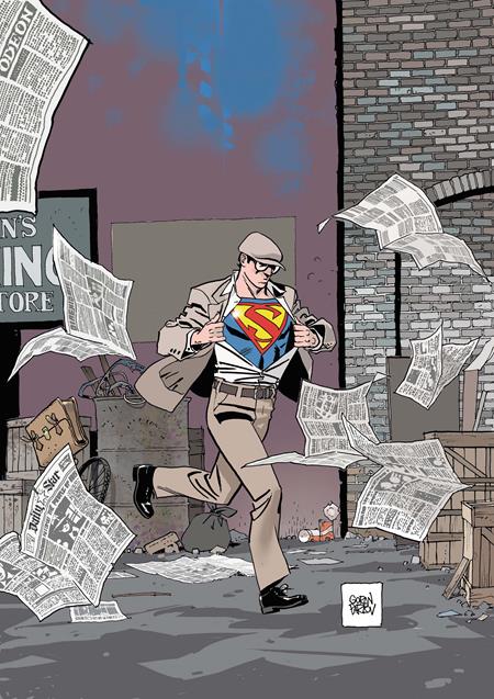 SUPERMAN THE STRANGER #1 (OF 6) COVER C GORAN PARLOV CARD STOCK VARIANT (MR)