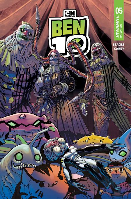 BEN 10 #5 COVER A ROBERT CAREY