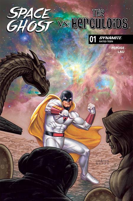 SPACE GHOST VS THE HERCULOIDS #1 COVER C JOSEPH MICHAEL LINSNER VARIANT