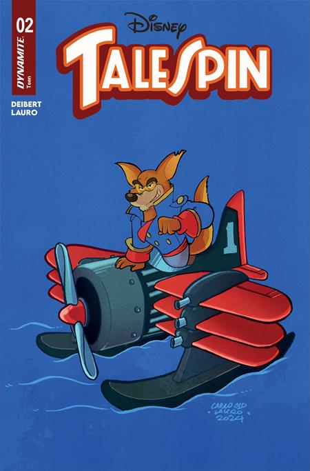 TALESPIN #2 COVER B CARLO LAURO COLOR BLEED VARIANT