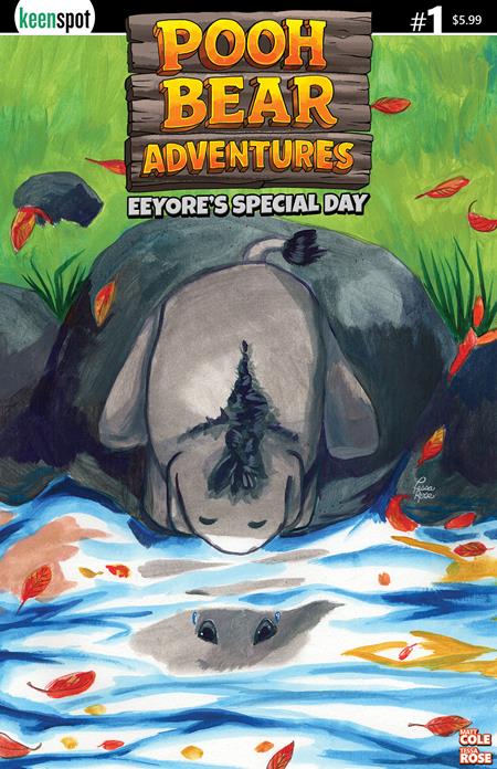 POOH BEAR ADVENTURES EEYORES SPECIAL DAY #1 (ONE SHOT) COVER B TESSA ROSE SAD REFLECTIONS VARIANT