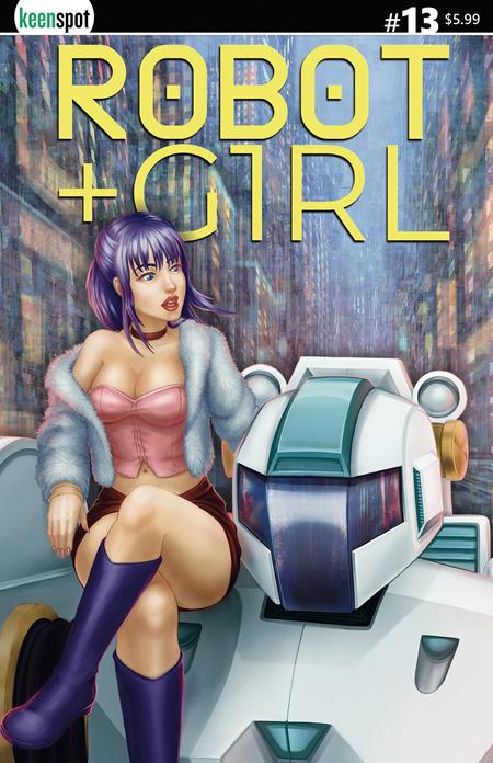 ROBOT + GIRL #13 COVER B VALERY KUTS VARIANT