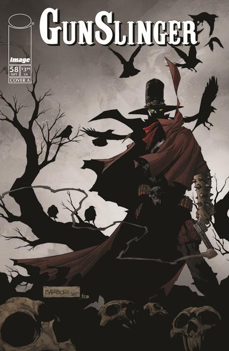 GUNSLINGER SPAWN #58 COVER A CARLO BARBERI