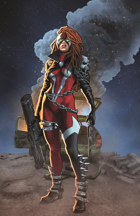 SHE-SPAWN #5 (OF 5) COVER B THADDEUS ROBECK VIRGIN VARIANT