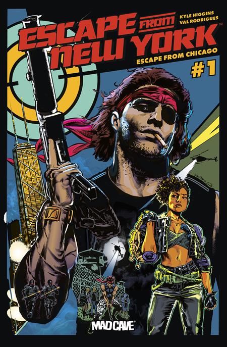 ESCAPE FROM NEW YORK ESCAPE FROM CHICAGO #1 COVER A STEPHEN MOONEY