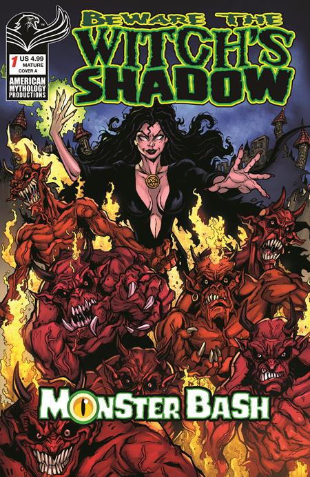 BEWARE THE WITCHS SHADOW MONSTER BASH #1 COVER A PUIS CALZADA (MR)