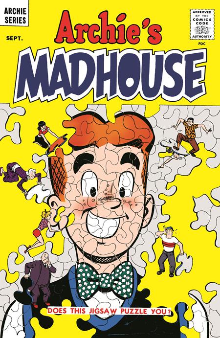 ARCHIES MADHOUSE #1 FACSIMILE EDITION COVER D HARRY LUCEY FOIL VARIANT